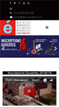 Mobile Screenshot of esavmarrakech.com